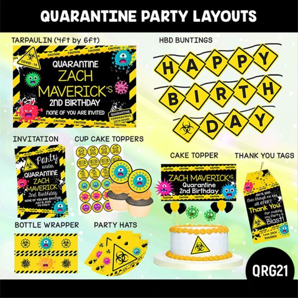 Quarantine Party Layouts Thumbnail
