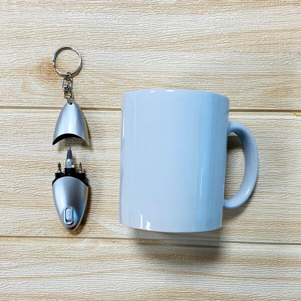 Ballpen w/ Light & White Mug Thumbnail