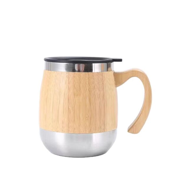 450ml Bamboo Egg Mug W/ Handle Thumbnail
