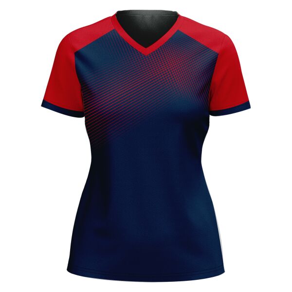 V-neck Volleyball Jersey Full Print Sublimation Thumbnail