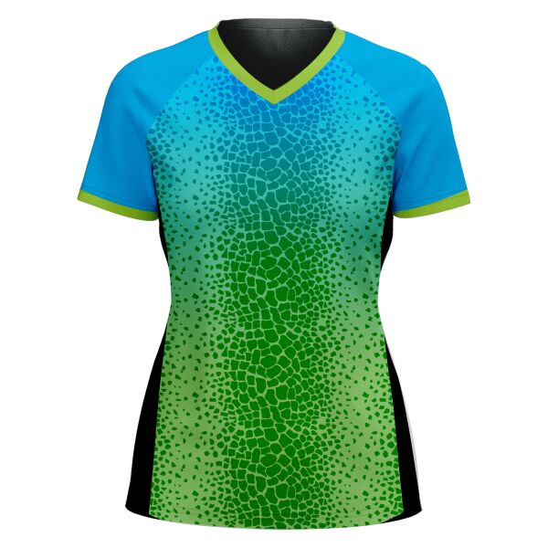 V-neck Volleyball Jersey Full Print Sublimation Thumbnail