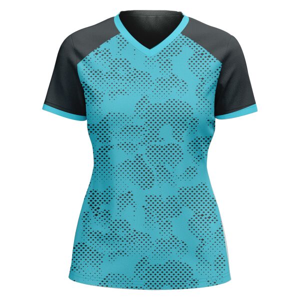 V-neck Volleyball Jersey Full Print Sublimation Thumbnail