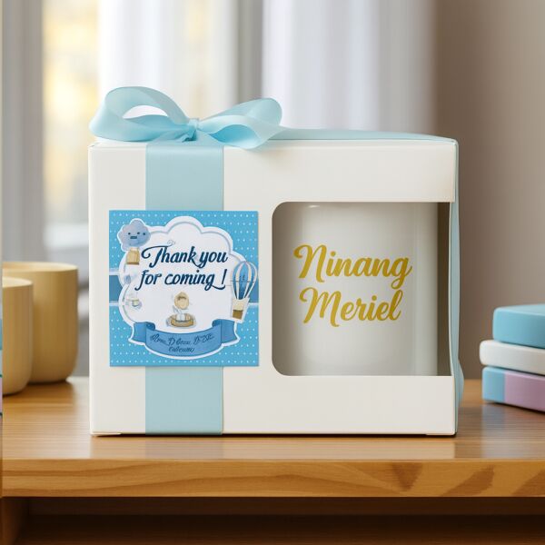 Mug Box w/ Window & Ribbon Tag Thumbnail