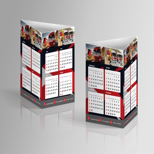 4.5 x 6" Trifold Calendar Thumbnail