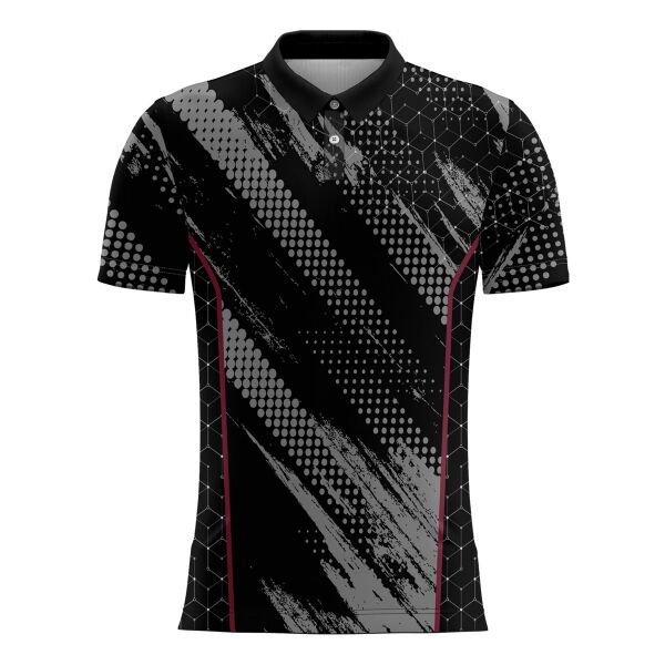 Pickleball Jersey Uniform Full Print Sublimation Polo Shirt Thumbnail
