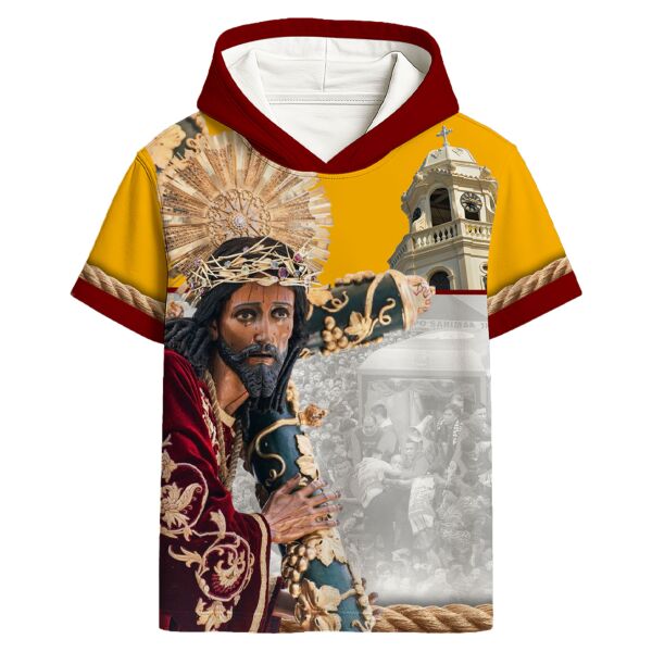 Traslacion 2026 Full Print Short Sleeve Shirt with Hood Thumbnail