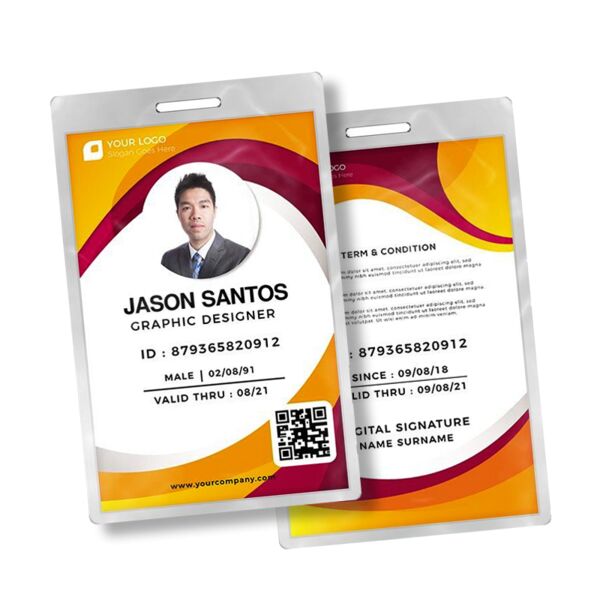 Laminated ID with Lace Thumbnail